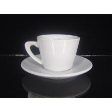 Coupe Cappuccino en Porcelaine avec Poignée Spéciale